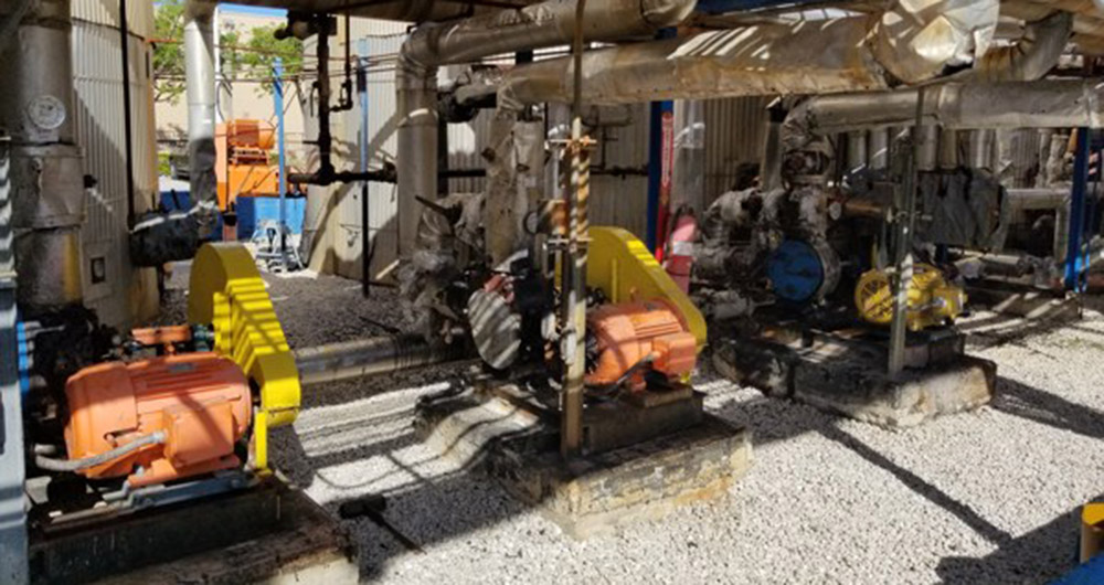 technician recording vibration data